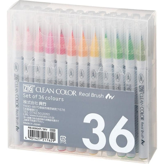 ZIG Clean Color Real Brush 36VA